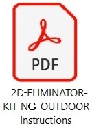 2D-ELIMINATOR-KIT-NG-OUTDOOR Instructions